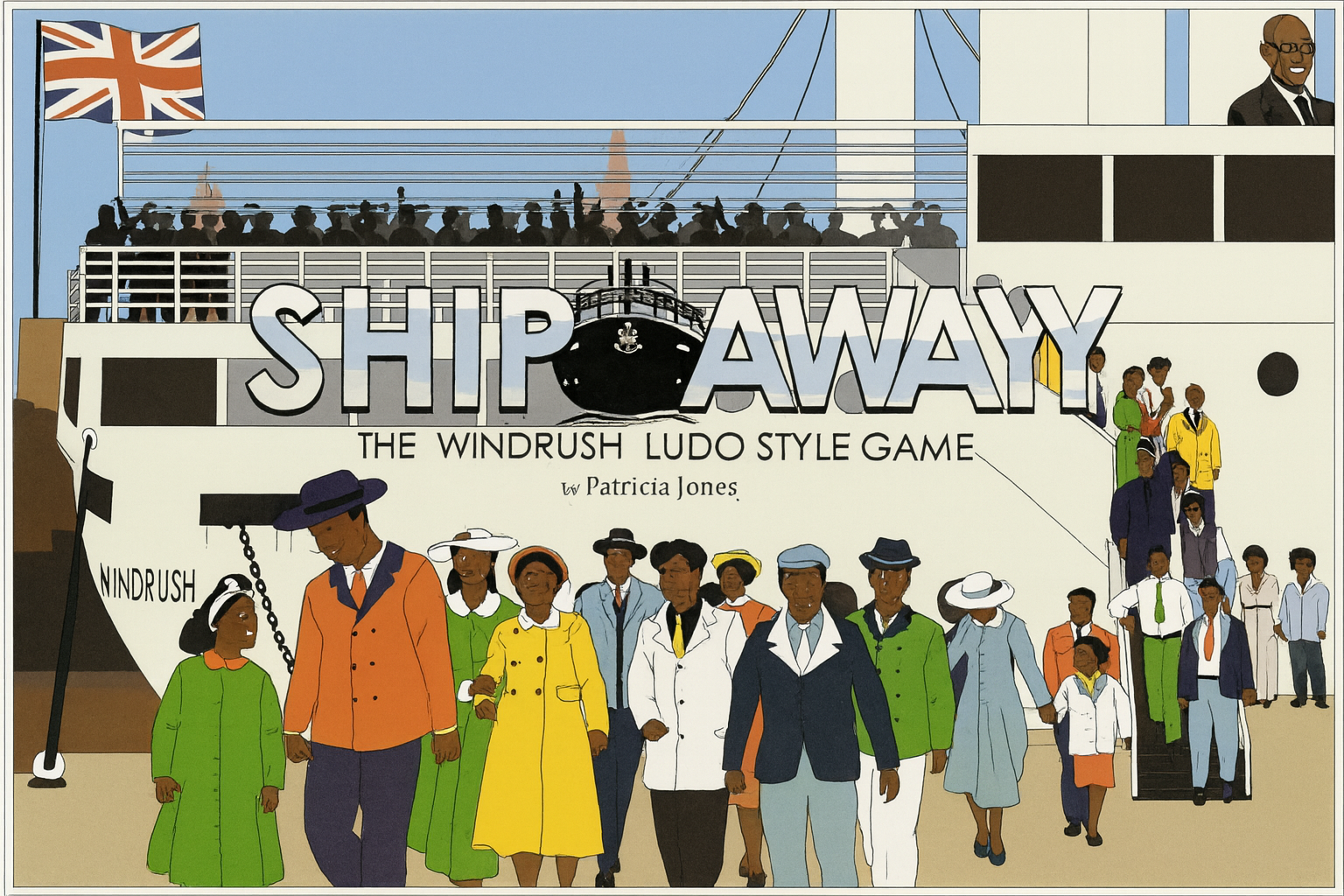 Ship Away - Windrush board game by Patricia Jones