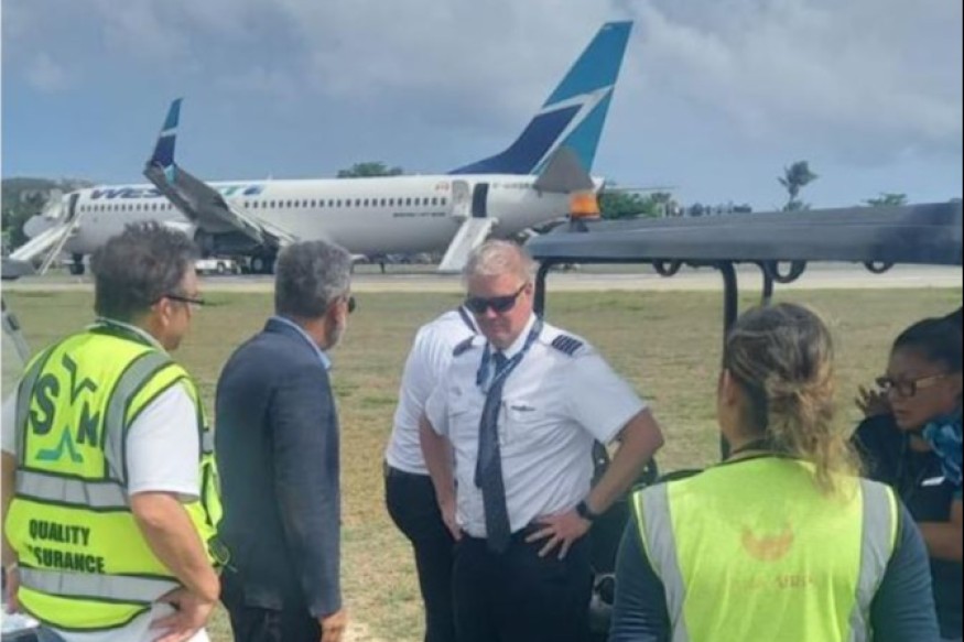 WestJet Jet Skids Off Runway in St. Maarten—Miraculously, No Fatalities